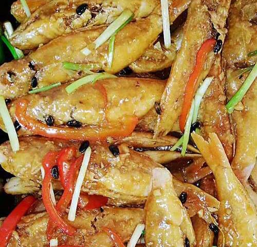 香煎金(jīn)魚絲